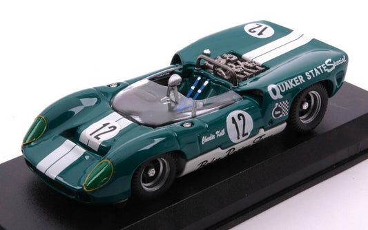SCALE MODEL COMPATIBLE WITH LOLA T 70 SPYDER LAS VEGAS 1967 CHARLIE KOLB 1:43 BEST MODEL BT9344