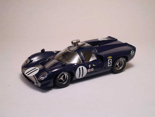 SCALE MODEL COMPATIBLE WITH LOLA T70 COUPE N.11 DNF 12H SEBRING 1968 DE UDY-DIBLEY 1:43 BEST MODEL BT9172