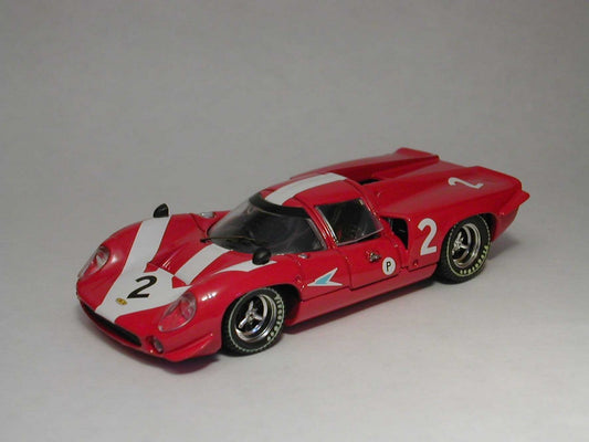 MODELE REDUIT COMPATIBLE AVEC LOLA T70 COUPE N.2 RETRAITE 6H BRANDS HATCH 1967 SURTEES-HOBBS 1:43 MEILLEUR MODELE BT9231