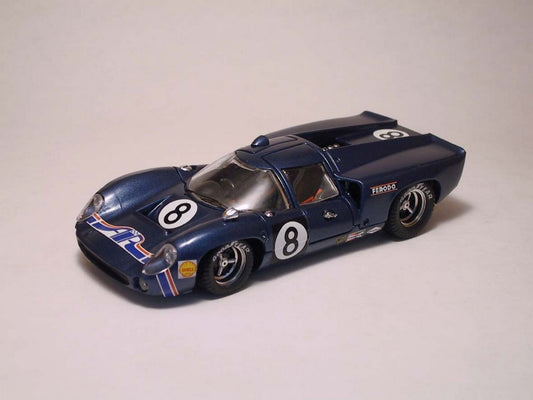 MODELE REDUIT COMPATIBLE AVEC LOLA T70 COUPE N.8 2ème DAYTONA 1969 E.LESLIE-L.MOTSCHENBACHER 1:43 MEILLEUR MODELE BT9223