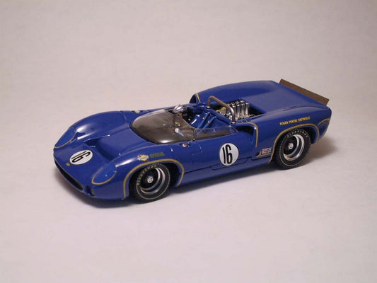 MODELE REDUIT COMPATIBLE AVEC LOLA T70 SPYDER N.16 DNF CAN-AM ST.JOVITE 1966 M.DONOHUE 1:43 MEILLEUR MODELE BT9214
