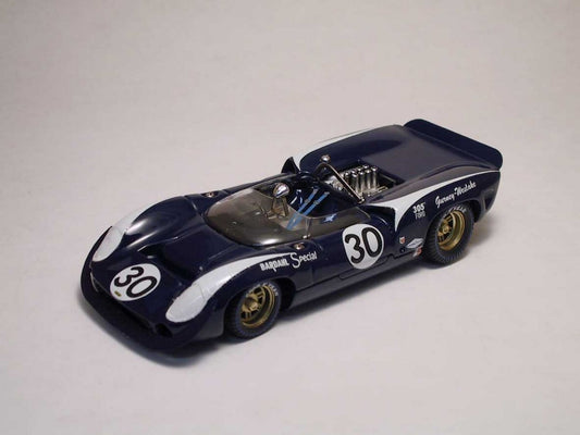 MODELE REDUIT COMPATIBLE AVEC LOLA T70 SPYDER N.30 WINNER BRIDGEHAMPTON 1966 D.GURNEY 1:43 MEILLEUR MODELE BT9189