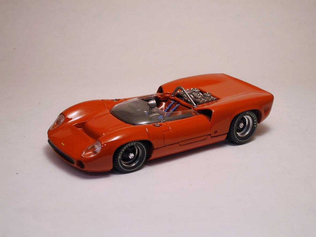 SCALE MODEL COMPATIBLE WITH LOLA T70 SPYDER PROVA 1965 RED 1:43 BEST MODEL BT9175