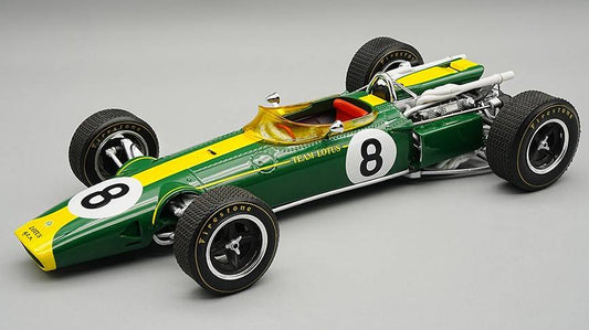 SCALE MODEL COMPATIBLE WITH LOTUS 43 SOUTH AFRICAN GP 1967 GRAHAM HILL 1:18 TECNOMODEL TMD18188C