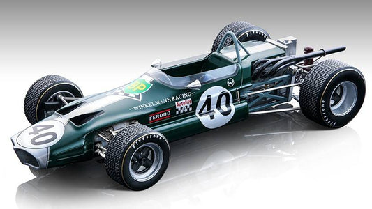 SCALE MODEL COMPATIBLE WITH LOTUS 59 F2 N.40 GP ALBI 1969 R.PETERSON 1:18 TECNOMODEL TMD18265A