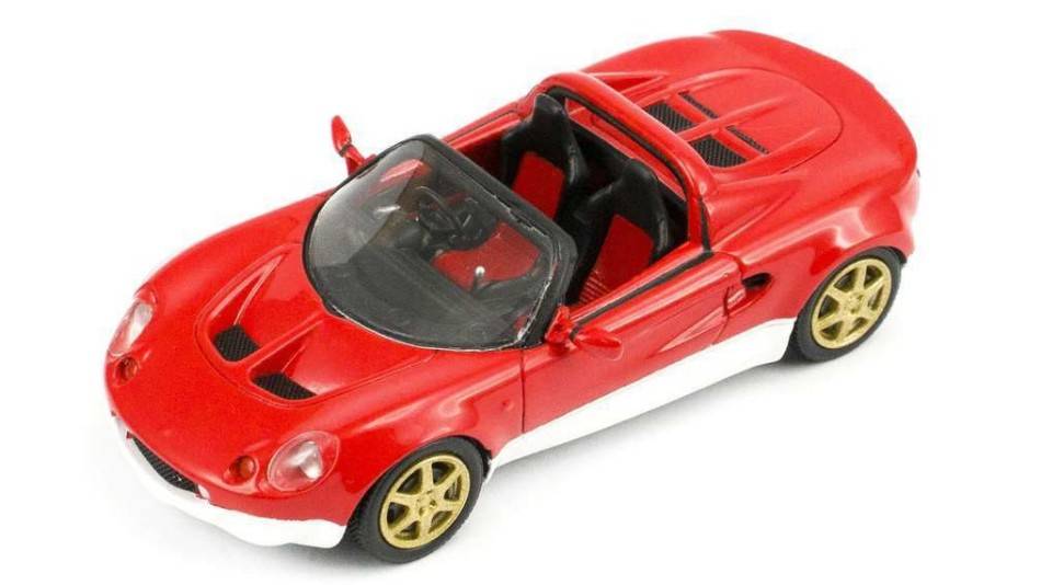 MODELLINO IN SCALA COMPATIBILE CON LOTUS ELISE S1 1999 TYPE 49 RED 1:43 SPARK MODEL S8221