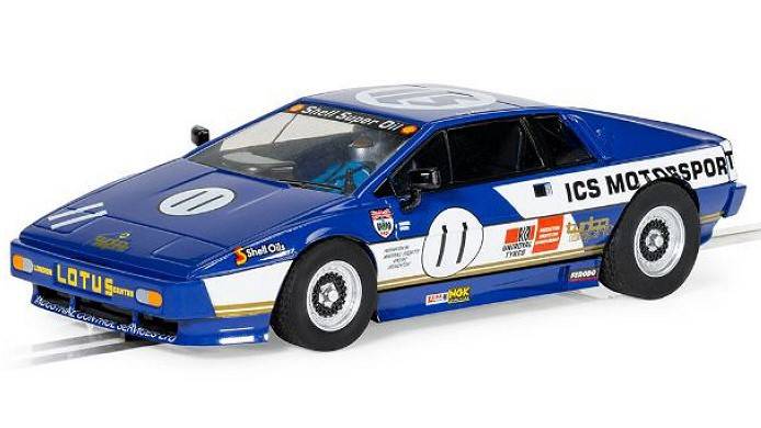 SCALE MODEL COMPATIBLE WITH LOTUS ESPRIT S1 SILVERSTONE 1981 GERRY MARSHALL SLOT 1:32 SCALEXTRIC C4352