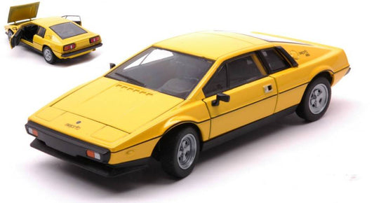 SCALE MODEL COMPATIBLE WITH LOTUS ESPRIT TYPE 79 YELLOW 1:24 WELLY WE24034Y