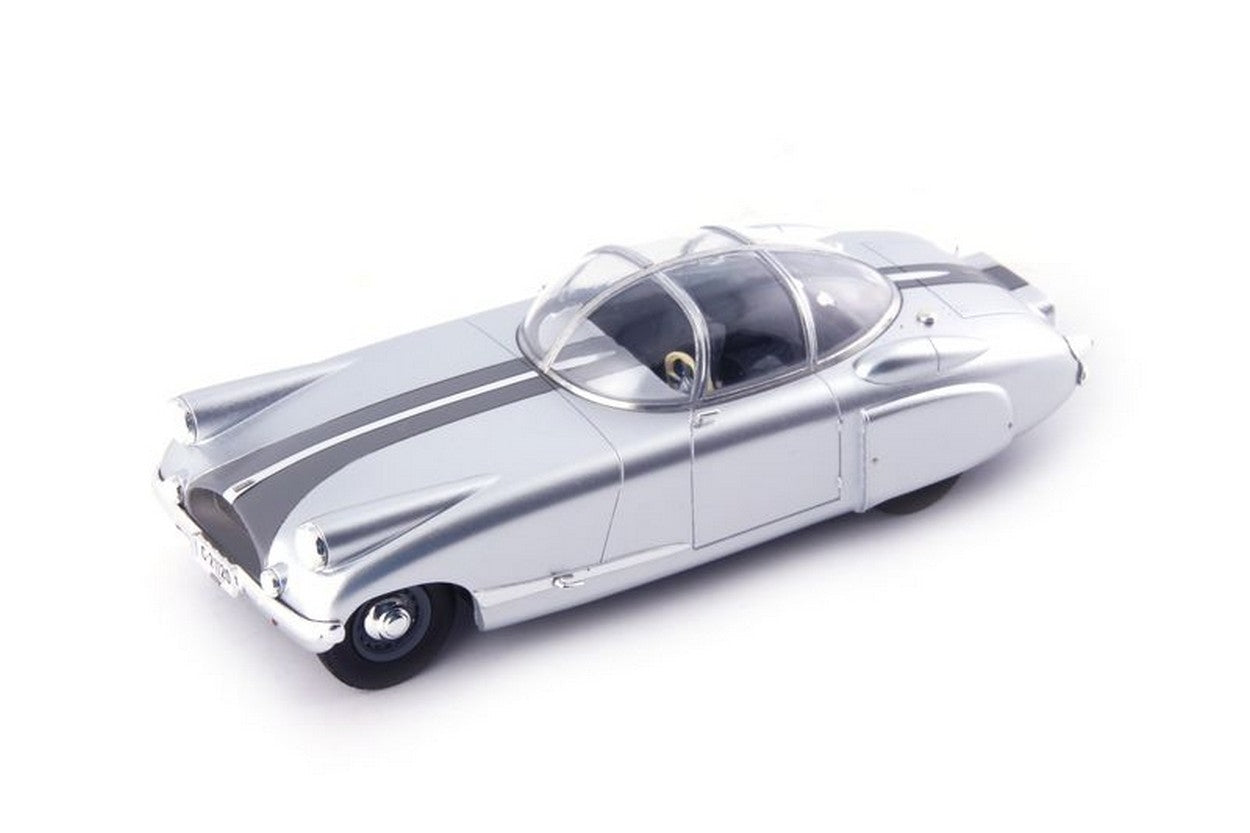 SCALE MODEL COMPATIBLE WITH LYSELL RALLY 1951 MET.SILVER 1:43 AUTOCULT ATC06040