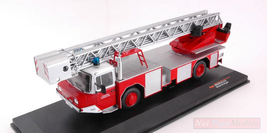 SCALE MODEL COMPATIBLE WITH MAGIRUS DLK 2312 FIRE TRUCK 1:43 IXO MODEL TRF005