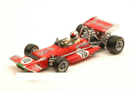 MODELLINO IN SCALA COMPATIBILE CON MARCH 701 CHRIS AMON 1970 N.10 2nd BELGIAN GP 1:43 QUARTZO QZ27861