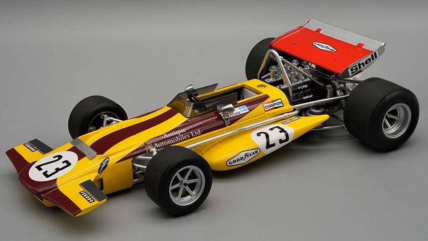 SCALE MODEL COMPATIBLE WITH MARCH 701 N.23 MONACO GP 1970 R.PETERSON 1:18 TECNOMODEL TMD18216C