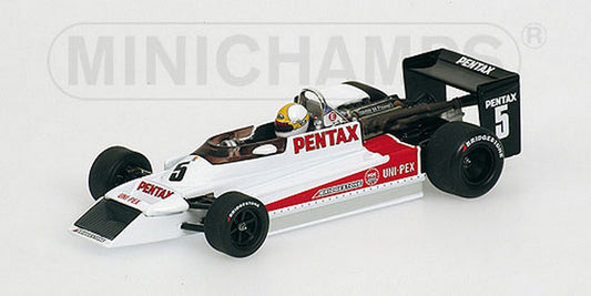 SCALE MODEL COMPATIBLE WITH MARCH K.HOSHINO 1979 1:43 MINICHAMPS PM400790105