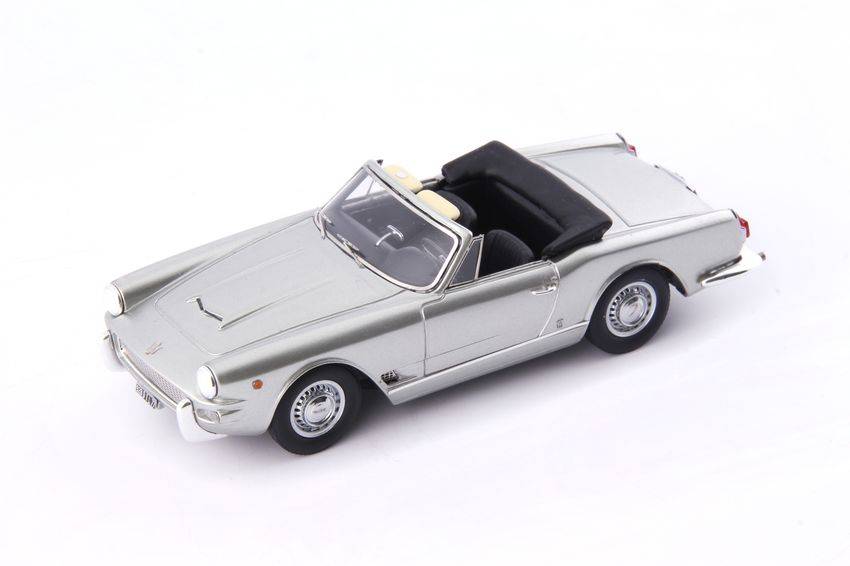 MODELLINO IN SCALA COMPATIBILE CON MASERATI 3500GT SPECIAL SPYDER VIGNALE 1960 SILVER 1:43 AVENUE43 AVN60019