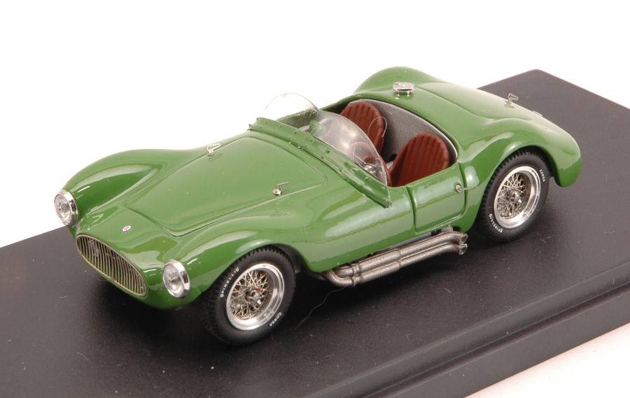 MODELLINO IN SCALA COMPATIBILE CON MASERATI A6 GCS STREET 1953 GREEN 1:43 BANG BG7308