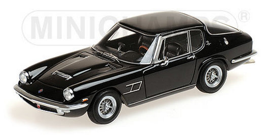 MODELLINO IN SCALA COMPATIBILE CON MASERATI MISTRAL COUPE  1963 BLACK 1:43 MINICHAMPS PM437123421