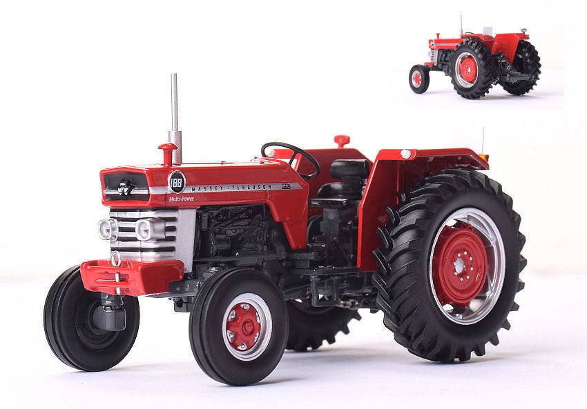 MODELLINO IN SCALA COMPATIBILE CON MASSEY FERGUSON 188 2x4 1:32 REPLICAGRI REPLI510