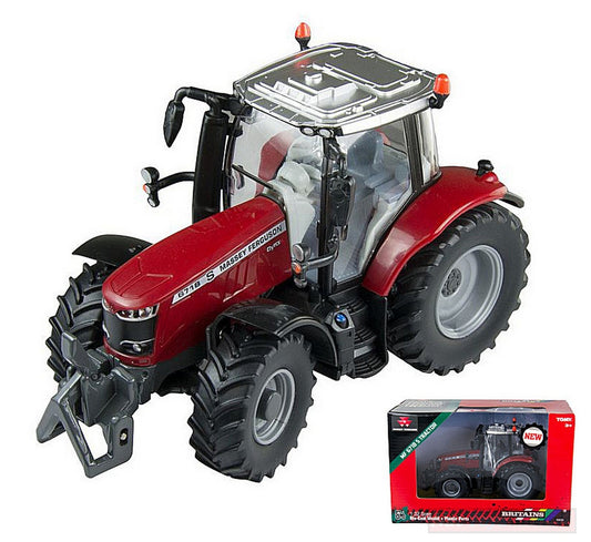 MODELLINO IN SCALA COMPATIBILE CON MASSEY FERGUSON 6718 S TRACTOR 1:32 BRITAINS LC43235
