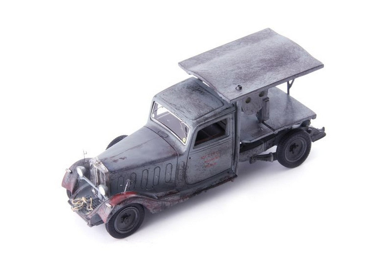 MODELE REDUIT COMPATIBLE AVEC MAYBACH DSH FAHRBARE SAGE 1935 GRIS 1:43 AUTOCULT ATC11013