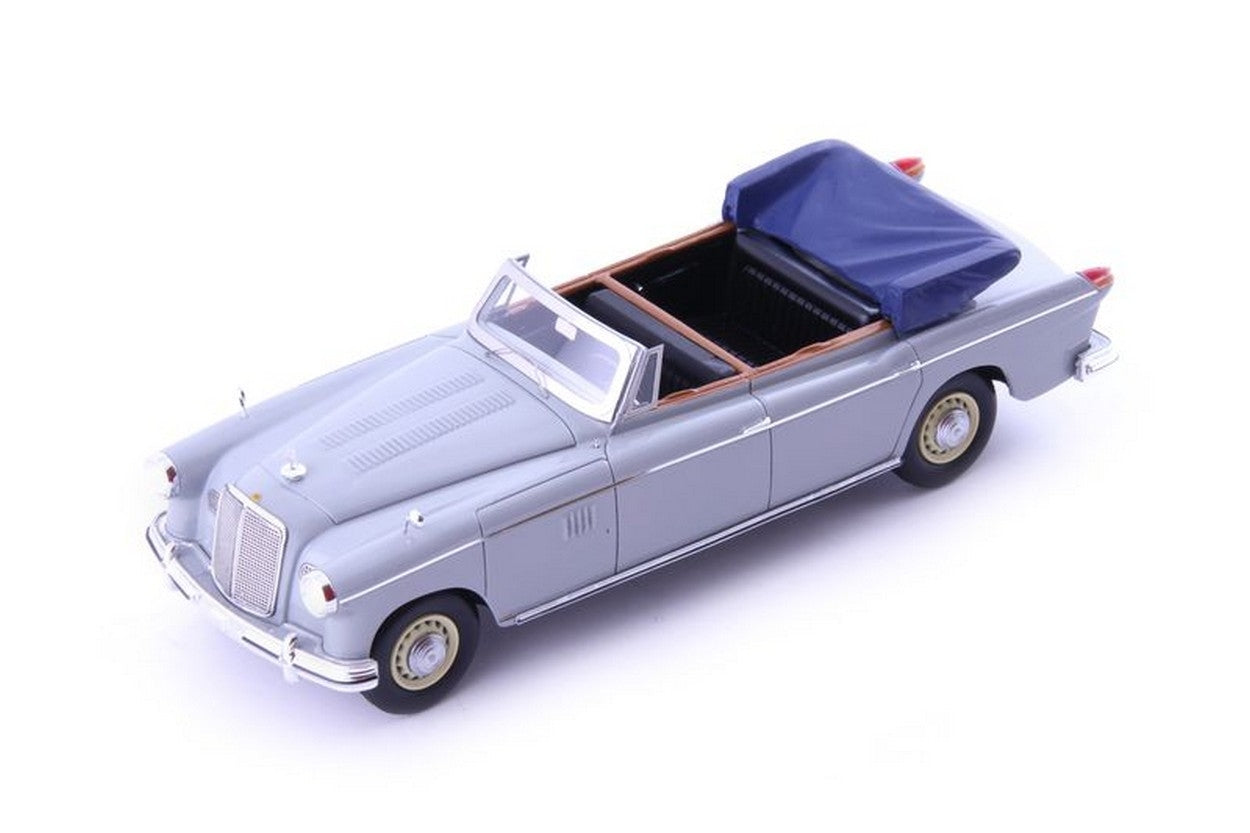 SCALE MODEL COMPATIBLE WITH MAYBACH SW 38/42 PONTON-CONVERTIBLE 1950 GRAY 1:43 AVENUE MODEL AVN60042