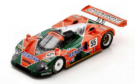 SCALE MODEL COMPATIBLE WITH MAZDA 787 B N.55 WINNER LM 1991 V.WEIDLER-J.HERBERT-B.GACHOT 1:18 SPARK MODEL S18LM91