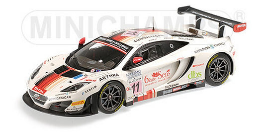 SCALE MODEL COMPATIBLE WITH MC LAREN 12C GT3 N.11 24H SPA 2013 LECLERC-PARISY-SOUCEK 1:18 MINICHAMPS PM151131311