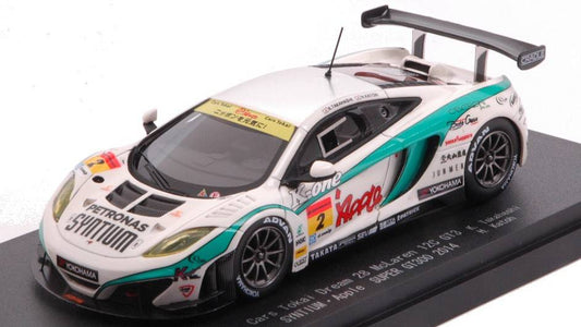 SCALE MODEL COMPATIBLE WITH MC LAREN 12C GT3 N.2 SUPER GT300 2014 K.TAKAHASHI-H.KATOH 1:43 EBBRO EB45247
