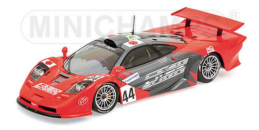 SCALE MODEL COMPATIBLE WITH MC LAREN F1 GTR N.44 ACCIDENT LM 1997 NAKAJA-TSUCHIYA-AYLES 1:18 MINICHAMPS PM530133744