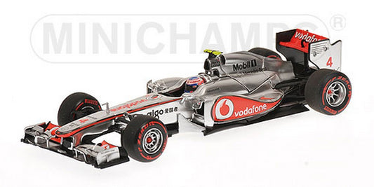 MODELLINO IN SCALA COMPATIBILE CON MC LAREN J.BUTTON 2011 WINNER CANADA GP 1:43 MINICHAMPS PM530114314