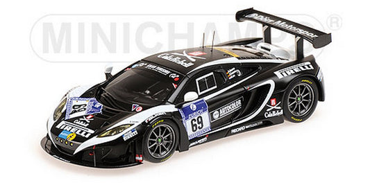 MODELE REDUIT COMPATIBLE AVEC MC LAREN MP4-12C GT3 N.69 24H NURBURGRING 2013 1:43 MINICHAMPS PM437131399