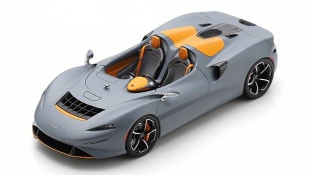 SCALE MODEL COMPATIBLE WITH MCLAREN ELVA 2020 GRAY 1:18 SCHUCO SH450058100