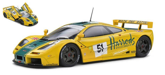 SCALE MODEL COMPATIBLE WITH MCLAREN F1 GTR N.51 SHORT TAIL 24H LE MANS 1995 WALLACE/BELL/BELL 1:18 SOLID SL1804105