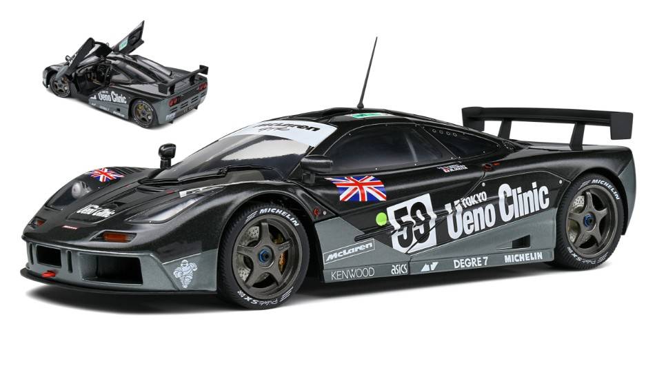 SCALE MODEL COMPATIBLE WITH MCLAREN GTR N.59 WINN.LE MANS 1995 DALMAS/SEKIYA/LETHTO 1:18 SOLID SL1804106