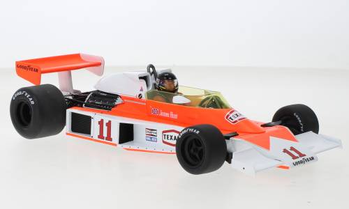 SCALE MODEL COMPATIBLE WITH MCLREN M23 N.11 GP FRANCE 1976 J.HUNT W/DECALS 1:18 MODELCARGROUP MCG18612