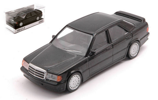SCALE MODEL COMPATIBLE WITH MERCEDES 190 2.3 - 16 1984 BLACK METALLIC 1:43 NOREV NV351195