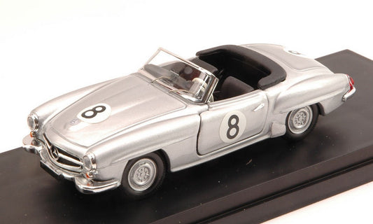 MODELLINO IN SCALA COMPATIBILE CON MERCEDES 190 SL N.8 WINNER GP MACAU 1956 D.STEANE 1:43 RIO RI4485