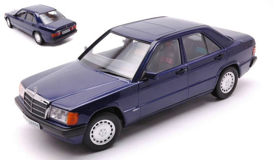 SCALE MODEL COMPATIBLE WITH MERCEDES 190E 1.8 AVANTGARDE W201 1993 BLUE 1:18 TRIPLE 9 T9-1800312