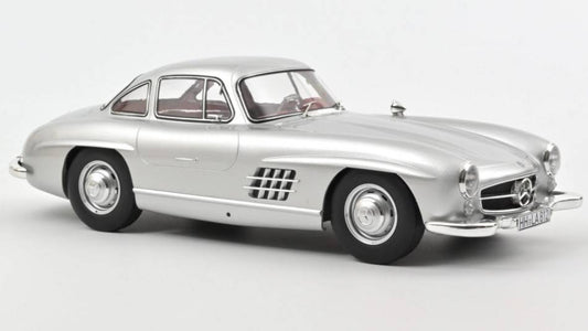 SCALE MODEL COMPATIBLE WITH MERCEDES 300 SL 1954 SILVER 1:12 NOREV NV123850