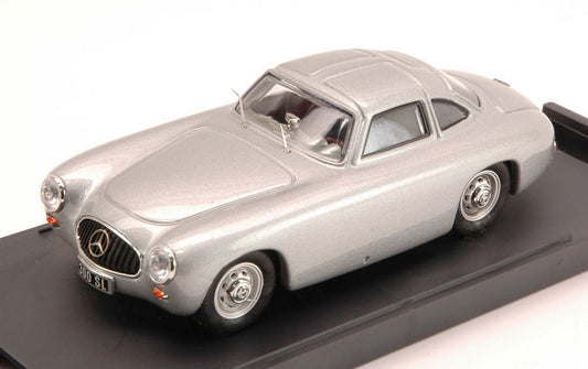 SCALE MODEL COMPATIBLE WITH MERCEDES 300 SL 52 COUPE PRESENTATION 1952 SILVER 1:43 BANG BG7210