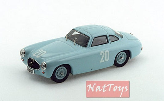 SCALE MODEL COMPATIBLE WITH MERCEDES 300 SL COUPE N.20 2nd GP BERN 1952 H.LANG 1:43 BANG BG7212