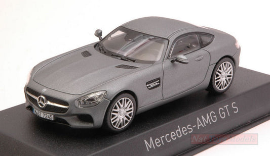 MODELLINO IN SCALA COMPATIBILE CON MERCEDES AMG GT S 2015 MATT GREY 1:43 NOREV NV351350