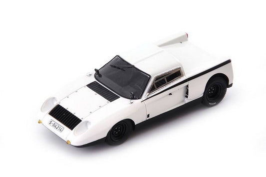 SCALE MODEL COMPATIBLE WITH MERCEDES-BENZ C101 1969 WHITE 1:43 AUTOCULT ATC06049
