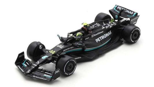 SCALE MODEL COMPATIBLE WITH MERCEDES F1 W14 N.44 LEWIS HAMILTON 2023 1:64 SPARK MODEL Y279