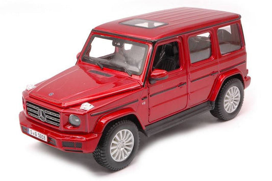 SCALE MODEL COMPATIBLE WITH MERCEDES G-CLASS AMG 2019 METALLIC RED 1:25 MAISTO MI31531R