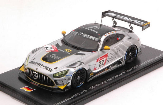 SCALE MODEL COMPATIBLE WITH MERCEDES GT3 N.22 24 H NURBURGRING 2020 HEYER-ASCH-JAGER-JUNCADELLA SPARK MODEL SG704