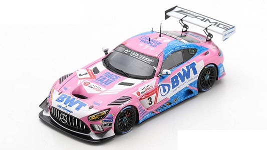 SCALE MODEL COMPATIBLE WITH MERCEDES GT3 N.3 2nd 24 H NURBURGRING 2022 GOTZ-SCHILLER-CHRISTODOULOU SPARK MODEL SG840