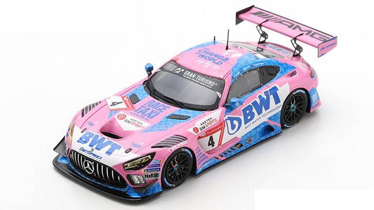 SCALE MODEL COMPATIBLE WITH MERCEDES GT3 N.4 3rd 24 H NURBURGRING 2022 ENGEL-GOUNON-JUNCADELLA 1:43 SPARK MODEL SG841