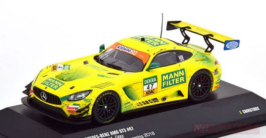 SCALE MODEL COMPATIBLE WITH MERCEDES GT3 N.47 ADAC GT NURBURGRING 2018 M.POMMER-M.GOTZ 1:43 CMR CLASSIC MODEL REPLICARS C