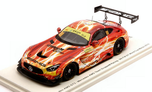 SCALE MODEL COMPATIBLE WITH MERCEDES GT3 N.888 FIA GT WORLD CUP MACAU 2019 M.ENGEL 1:43 SPARK MODEL SA217