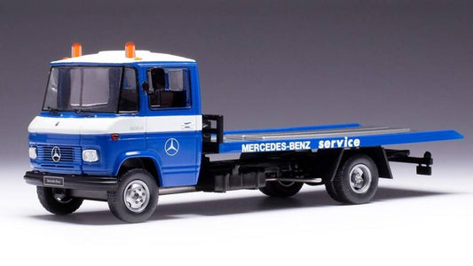 MODELLINO IN SCALA COMPATIBILE CON MERCEDES L 608 D 1980 BLUE 1:43 IXO MODEL CLC489